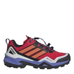 adidas Unisex Adults Non-Waterproof Hiking Shoes Ruby/Blue/Black