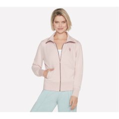Skechers Diamond Zip Hoodie Light Pink