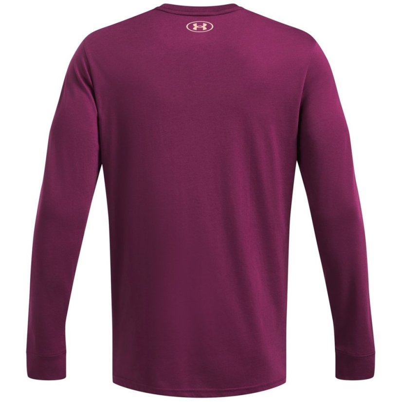 Under Armour PR Brahma Long Sleeve pánske tričko Purple