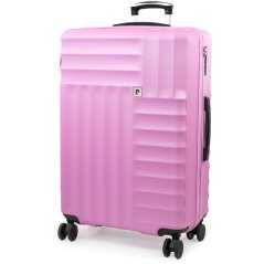 Pierre Cardin Soleil 30-inch Hard Shell Luggage Large Suitcase Fondant Pink