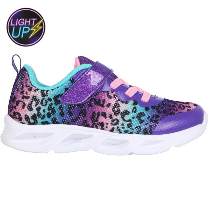 Slazenger Alie Child Girls Trainers Purple/Multi