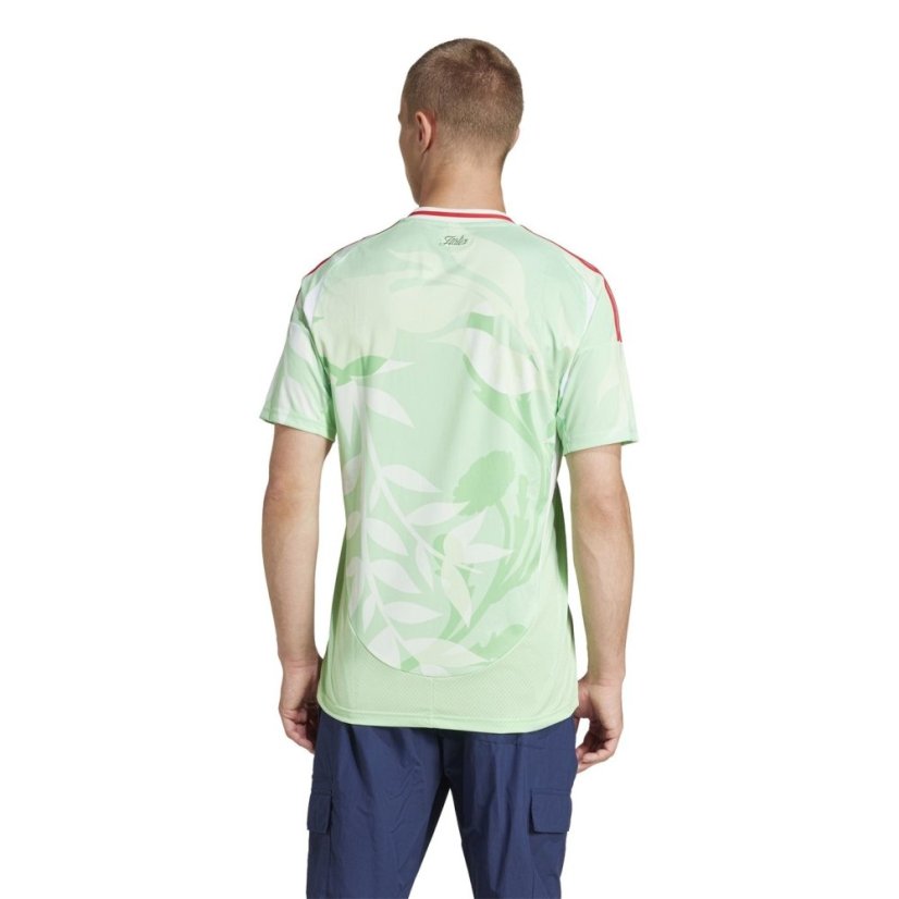 adidas Italy Away Shirt 2025 Mens Glory Mint