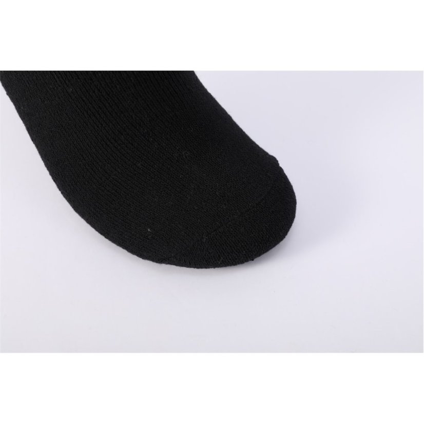 Donnay 10 Pack Crew Socks Plus Size Black