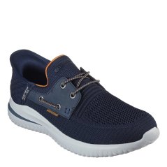 Skechers Delson 3.0 - Roth Canvas Trainers Mens Navy