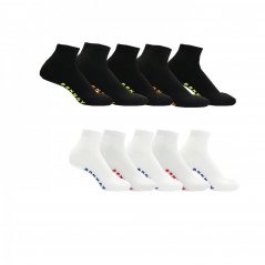 Donnay 10 Pack Trainer Socks Mens Bright Asst