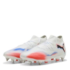 Puma Men's Future 8 Pro Mxsg Soft Ground Football Boots Puma White-Pu