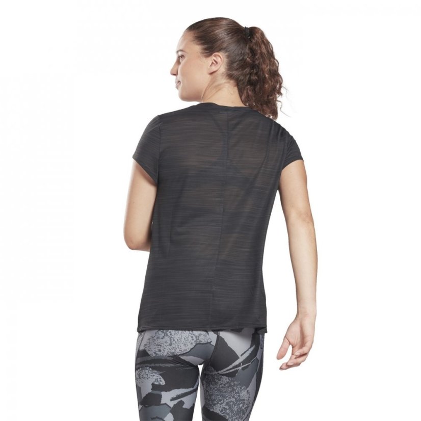 Reebok Work T Shirt Womens Night Black