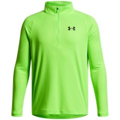 Under Armour Tech™ 2.0 ½ Zip Juniors Hyper Green