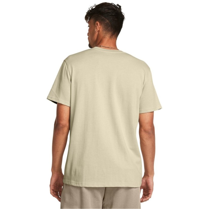 Under Armour Logo Rpt SS Tee Sn99 Brown