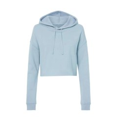 Miso Women's Cropped Hoodie Blue