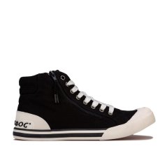 Rocket Dog Jazzin Hi Canvas Pumps Black