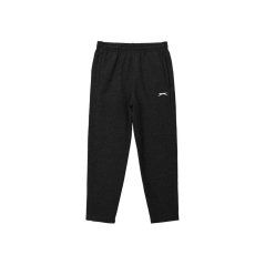 Slazenger Open Hem Fleece Pants Junior Black