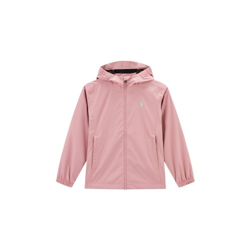 Karrimor Kids Sierra Hooded Waterproof Jacket Rose