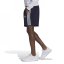 adidas Essentials 3 Stripe Fleece pánské šortky Navy/White