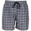 Arena Men Boxer Fundamentals Allover Asphalt Multi