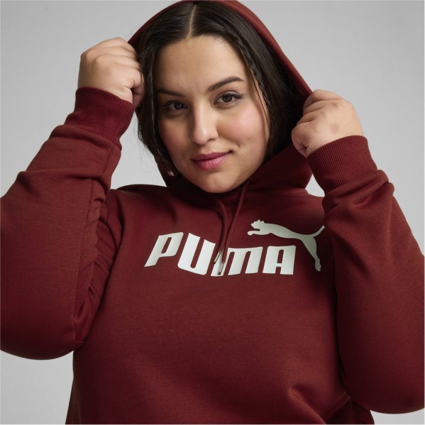 Puma Logo Ladies Hoody Intense Red