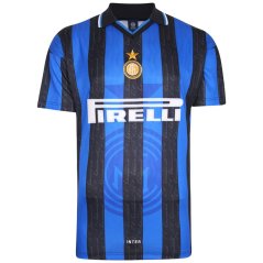 Score Draw Inter Milan '98 Home Retro Shirt Adults Blue/Black