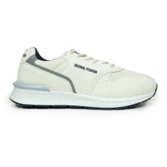 Original Penguin Hustle Court Trainers Off White