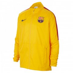 Nike FC Barcelona Academy AWF Tracksuit Jacket 2022/2023 Junior Boys Amarillo/Blue
