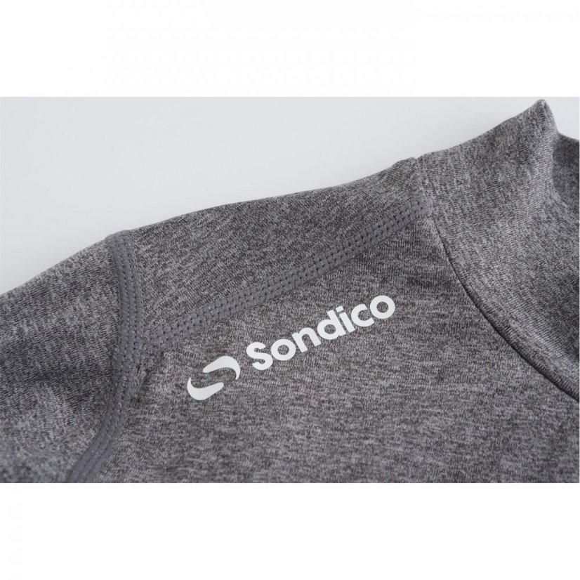 Sondico Mock Neck Baselayer Juniors Grey