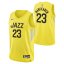 Nike Utah Jazz Lauri Markkanen #23 Jersey Yellow