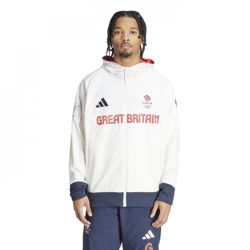 adidas Team GB Podium Jacket Adults White