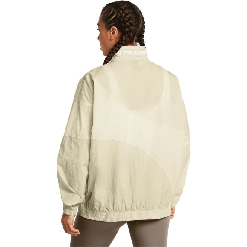 Under Armour Women's Legacy Crinkle Performance Training Jacket Brown