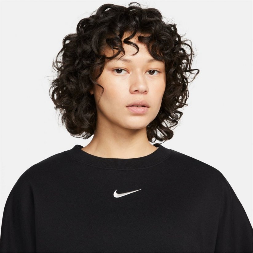 Nike Sportswear Phoenix Fleece Women's Over-Oversized Crewneck Sweatshirt Black