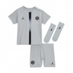 Nike Paris Saint Germain Away Minikit 2022/2023 Babies Grey/Black