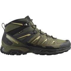 Salomon X Ultra Prime 2 Mid GTX Mens Hiking Boot Olive/Black