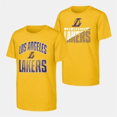 NBA KIDS NEVER QUIT 2PK SS CREW NK T-SHIRT LA Lakers