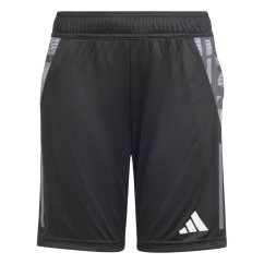 adidas Unisex Kids Tiro24 Football Shorts Black/Dark Grey