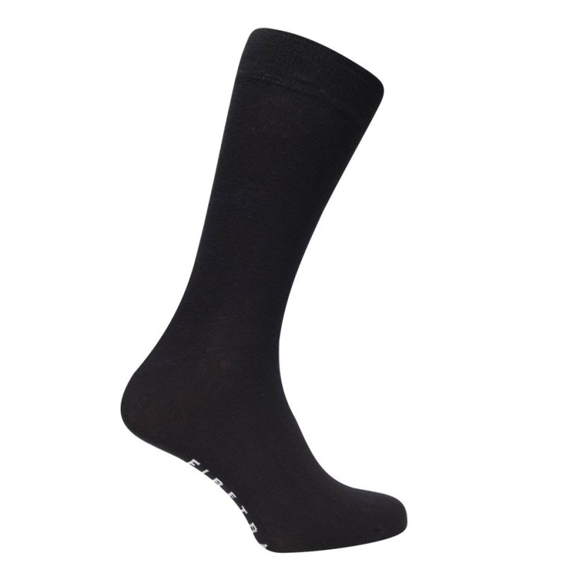 Firetrap 3 Pack Formal Socks Mens Black