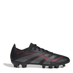 adidas Unisex Adults Predator League Firm Ground Football Boots Core Black/Grey