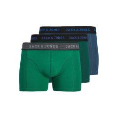 Jack and Jones Dark Pack Trunk Underwear Blue Wing Teal