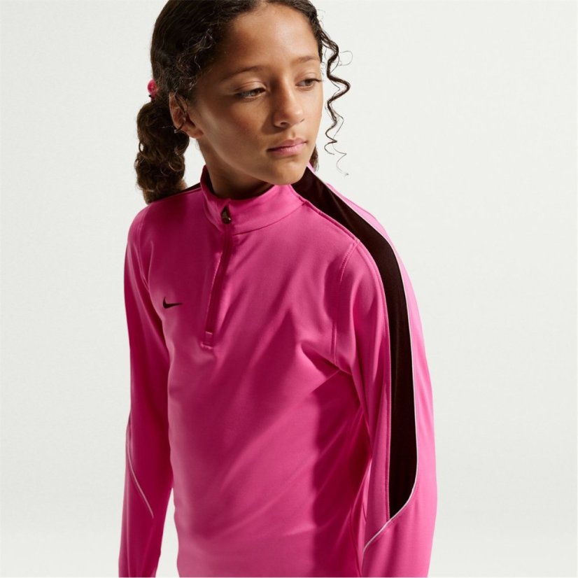Nike Strike Drill Top Juniors Pink/Black