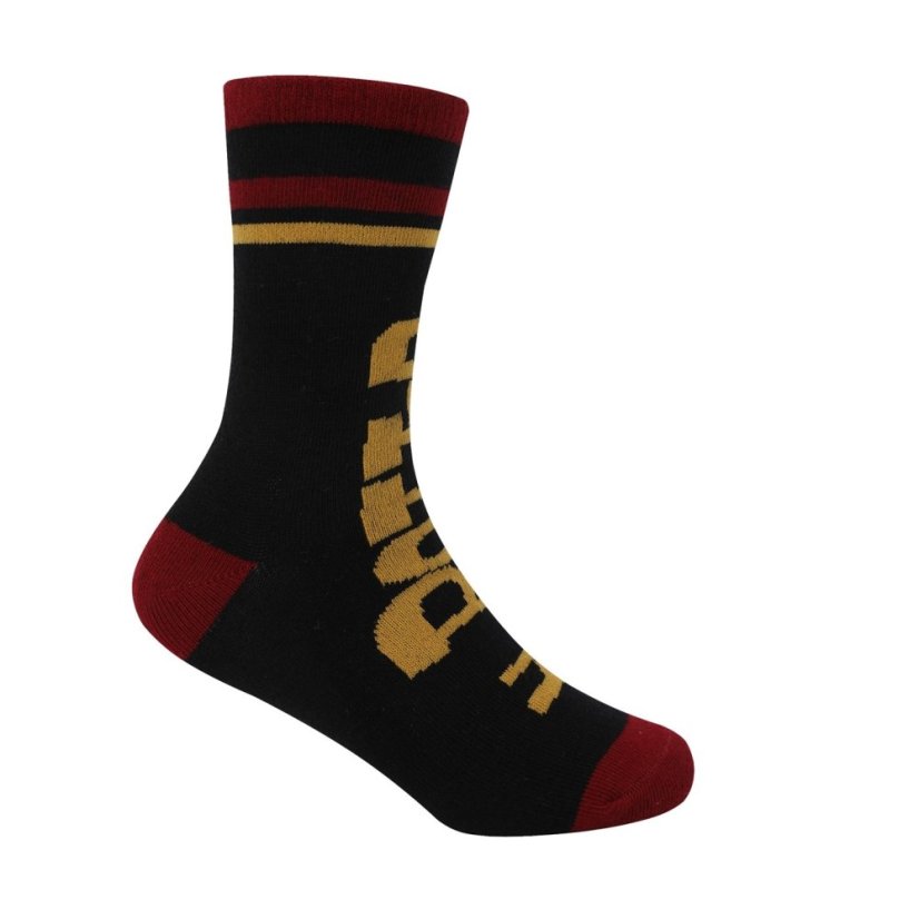 Character Crew Sock 5pk Junior Hogwarts