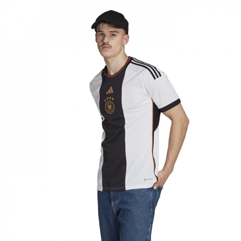 adidas Germany Home Shirt 2022 Mens White