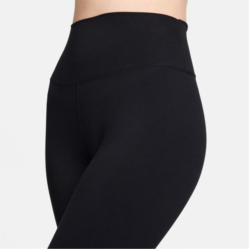 Nike One Cropped Tights Womens BLACK/WHITE