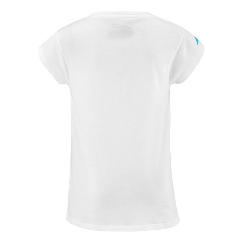 Babolat Kids' Exercise Cotton Short-Sleeve Performance T-Shirt White