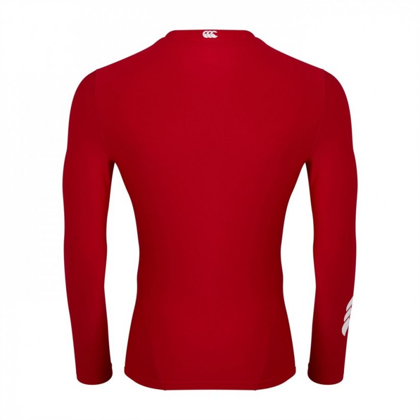 Canterbury Thermal Long Sleeve Top Mens Flag Red