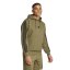 adidas Essentials Fleece 3-Stripes pánska mikina Olive Strata