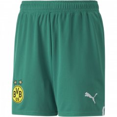 Puma Borussia Dortmund Goalkeeper Shorts Replica Junior Pepper Green