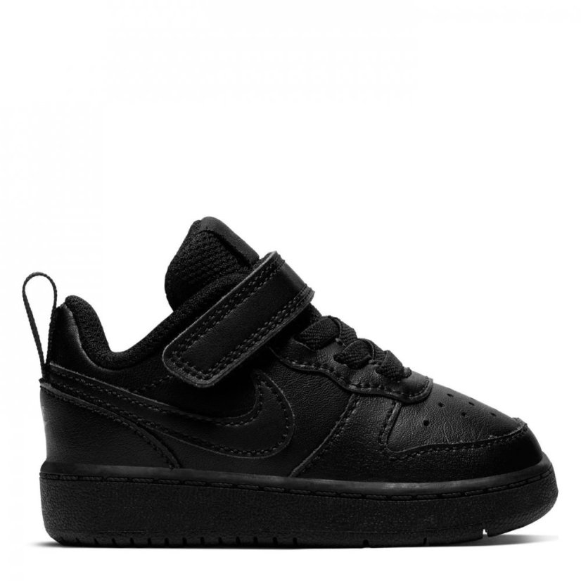 Nike Court Borough Low 2 Baby/Toddler Shoe Black/Black