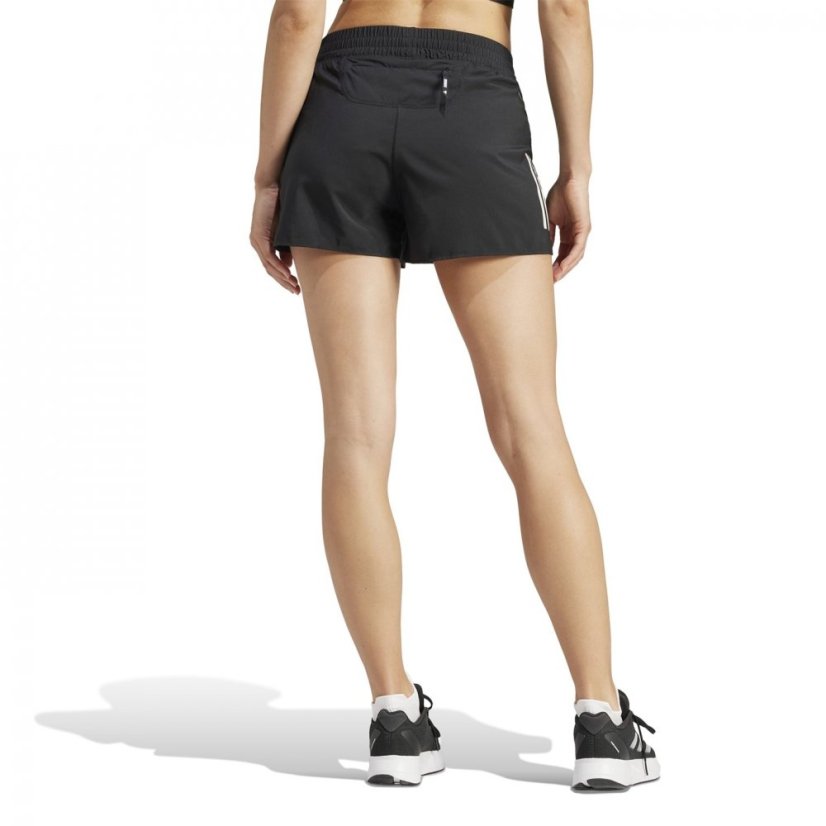 adidas Own The Run Shorts Womens Black/White