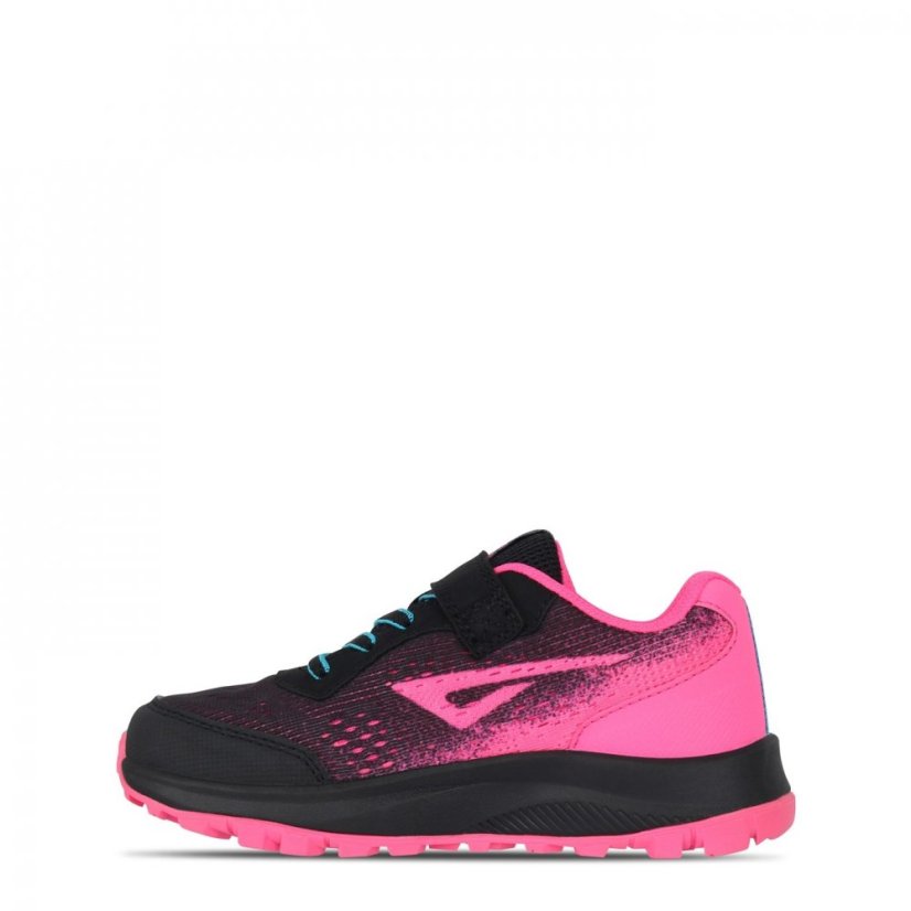 Karrimor Tempo TR 8 Child Girls Trainers Black/Pink