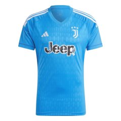 adidas Juventus Goalkeeper Shirt 2024 2025 Adults Blue