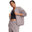 Under Armour Women's Lightweight Varsity Bomber Jacket Grey
