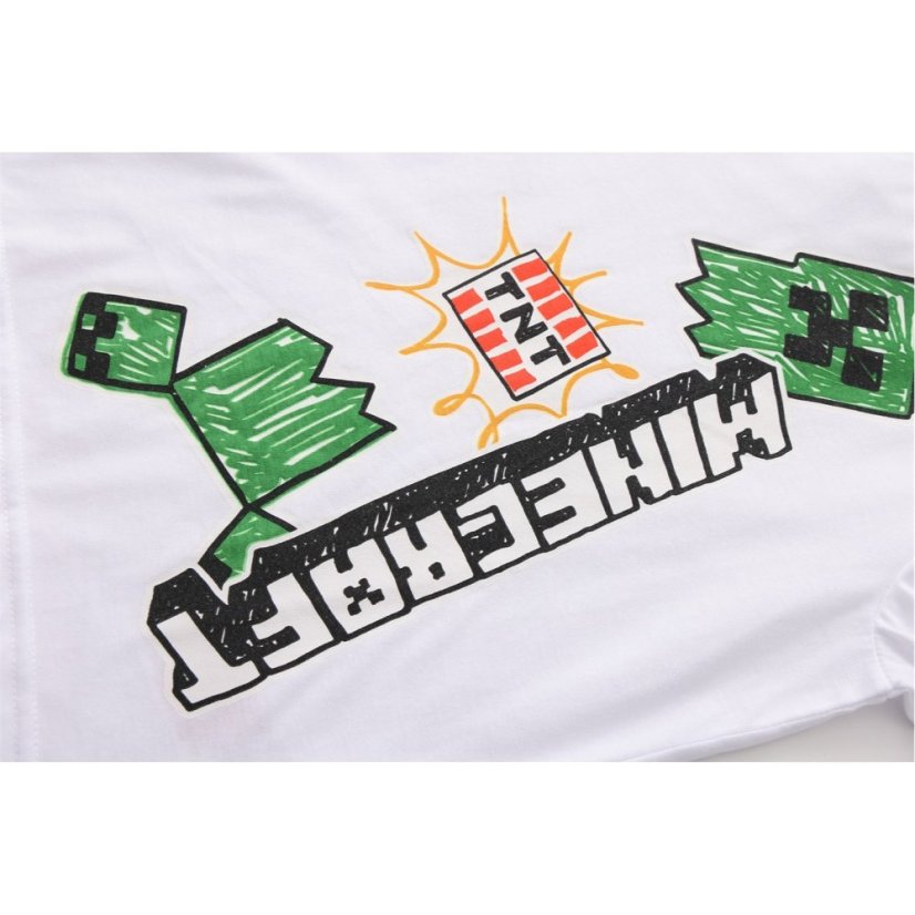 Character Long Sleeve T-Shirt Boys Minecraft