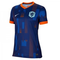 Nike Netherlands Away Shirt 2024 Womens Blue